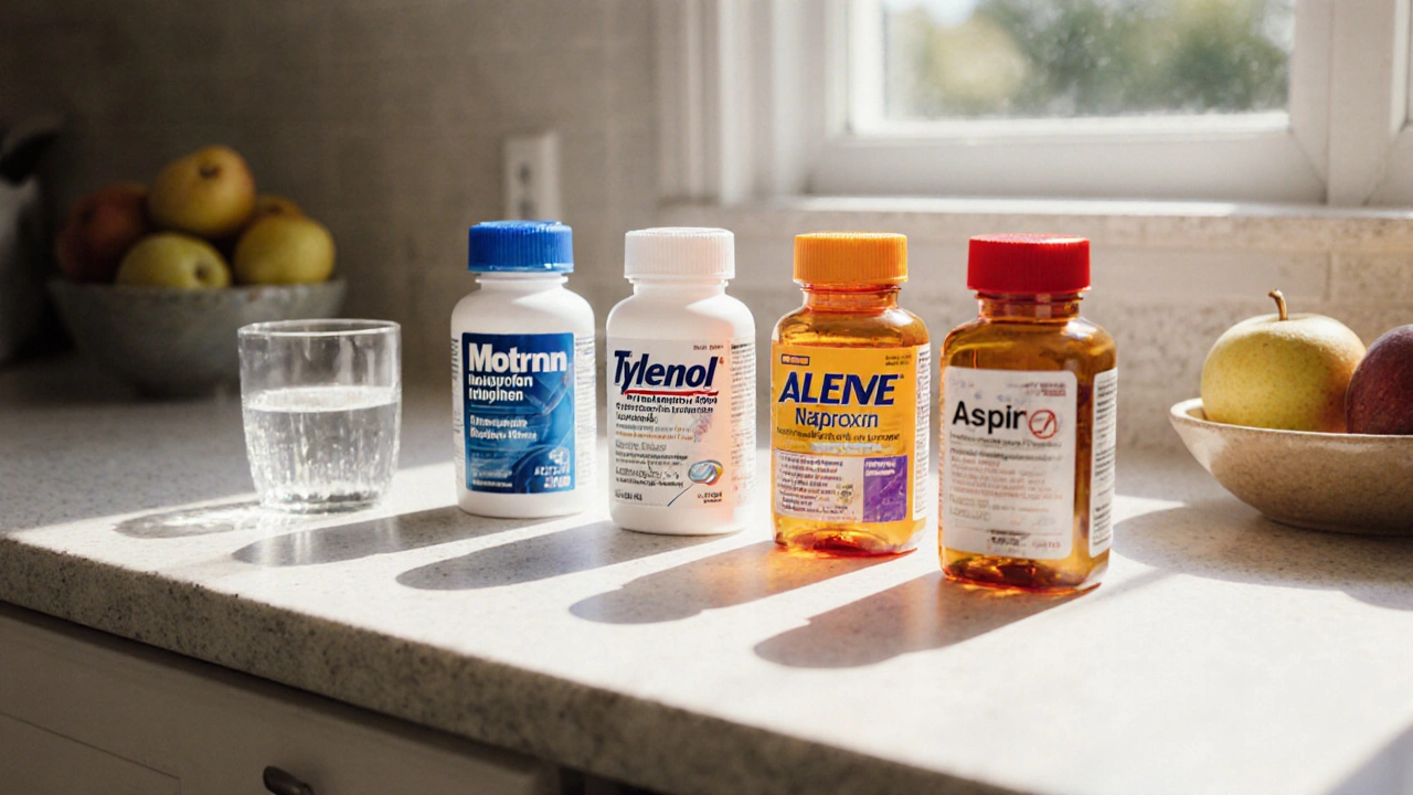 Motrin (Ibuprofen) Compared to Common Pain‑Relief Alternatives