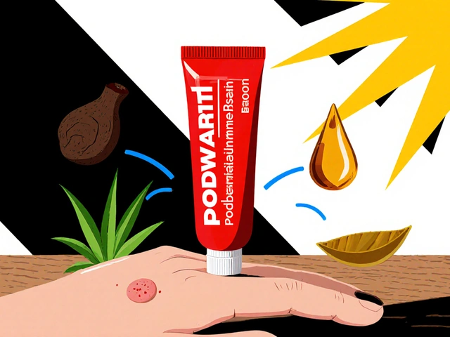 Podowart vs Alternatives: Podophyllum Resin, Benzoin & Aloe Vera Comparison
