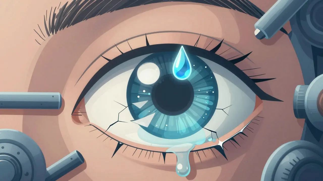 Dry Eye Syndrome: Understanding Tear Deficiency and How Artificial Tears Help