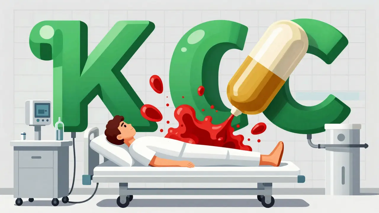 Geometric art depicting emergency medical reversal therapy